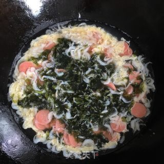 火腿紫菜蛋花汤的做法步骤：5