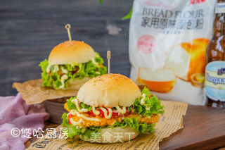 鸡肉汉堡的做法步骤：15
