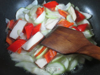 素炒夜开花的做法步骤：7