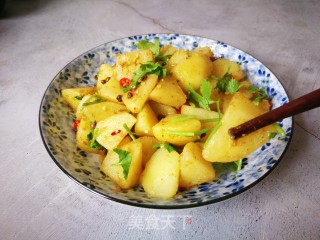 孜然土豆的做法步骤：12