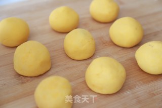 南瓜糯米团子的做法步骤：6