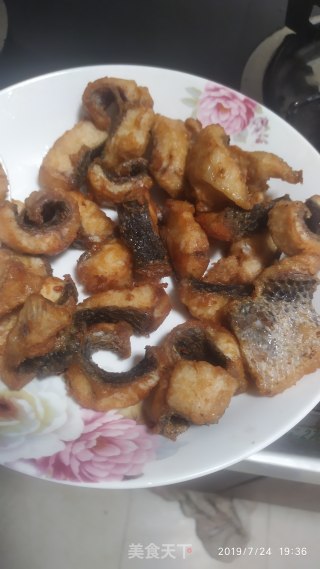 红烧无骨黑鱼的做法步骤：4