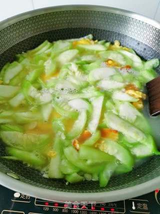 鸡蛋丝瓜汤的做法步骤：9