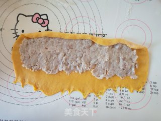 枸杞芋泥软欧的做法步骤：8