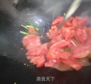 西红柿炒鸡蛋的做法步骤：5