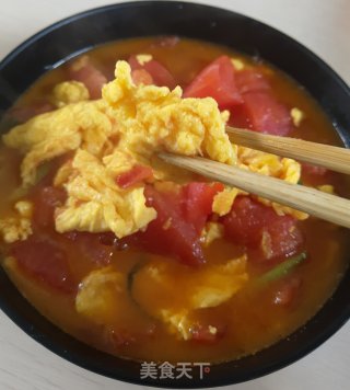 西红柿炒鸡蛋的做法步骤：9
