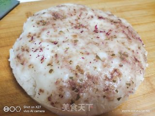 大米玫瑰花蒸糕的做法步骤：6