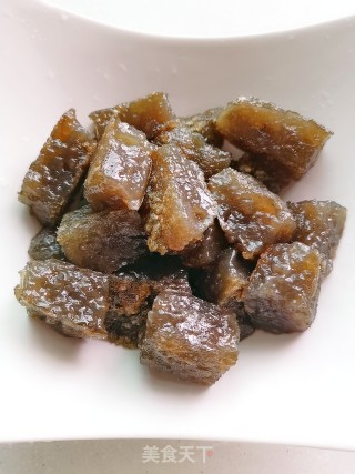 红薯粉烧肉片的做法步骤：7
