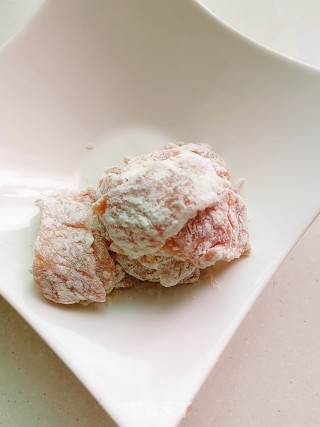 红薯粉烧肉片的做法步骤：13