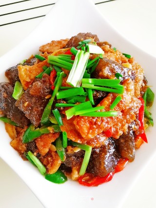 红薯粉烧肉片的做法步骤：25