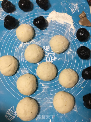 芝麻桂花酒酿饼的做法步骤：5