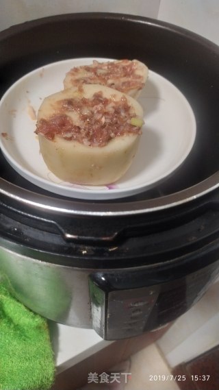 酿莲藕的做法步骤：3