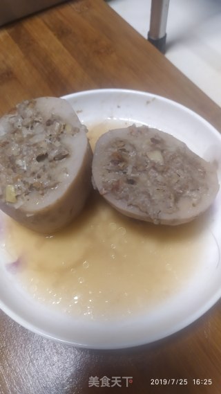 酿莲藕的做法步骤：4