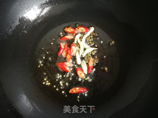 小白菜炒人造肉的做法步骤：6