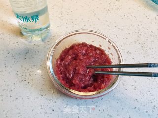 牛肉酿苦瓜的做法步骤：5