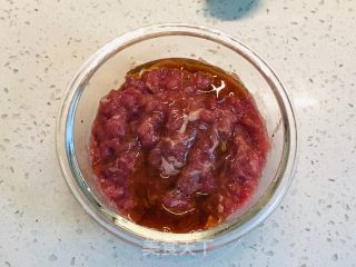 牛肉酿苦瓜的做法步骤：6