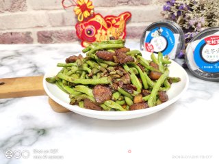 肉片炒豆角的做法步骤：6