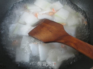 开洋冬瓜汤的做法步骤：4