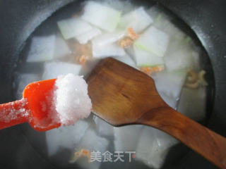 开洋冬瓜汤的做法步骤：5