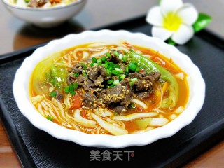 香辣牛肉土豆粉的做法步骤：14