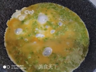 苦瓜煎蛋的做法步骤：4