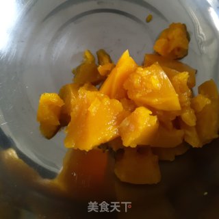 南瓜珍珠丸子的做法步骤：1