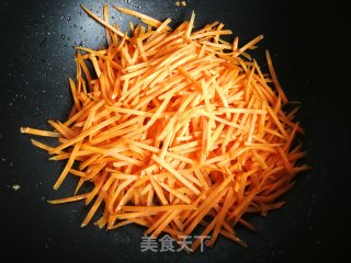 胡萝卜炒鸡蛋的做法步骤：7
