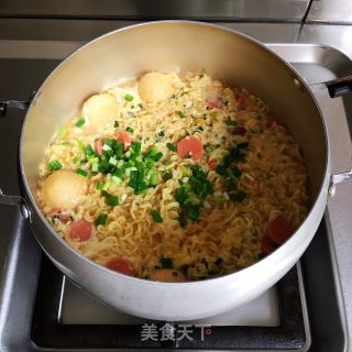煮方便面的做法步骤：8