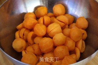 无添加超简单杏酱的做法步骤：2