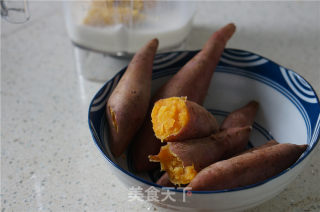 地瓜玉米奶昔的做法步骤：3