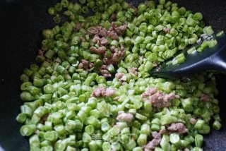 榄菜豆角的做法步骤：7