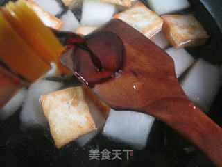 老豆腐烧冬瓜的做法步骤：6