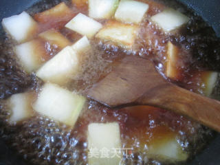 老豆腐烧冬瓜的做法步骤：10