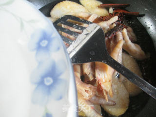 鲜素鸡烧鸡爪的做法步骤：5