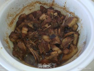 猪肉鸭肉煲的做法步骤：7
