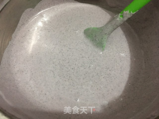 宝宝辅食黑米发糕的做法步骤：5