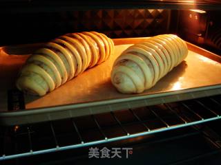 蓝莓面包卷的做法步骤：12