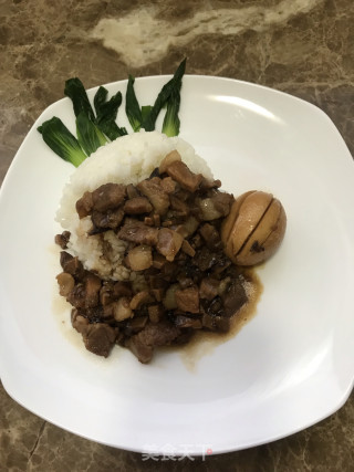 秘制卤肉饭的做法步骤：9