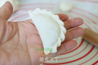 茄子馅蒸饺的做法步骤：6