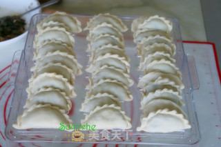 茄子馅蒸饺的做法步骤：7