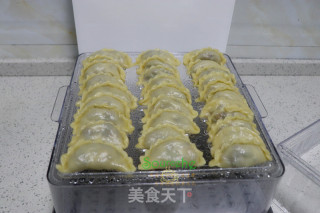 茄子馅蒸饺的做法步骤：9