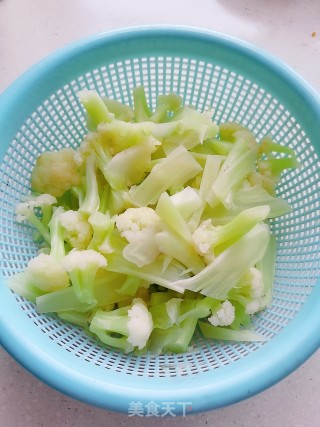 蚝油松花菜的做法步骤：5