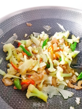 蚝油松花菜的做法步骤：10