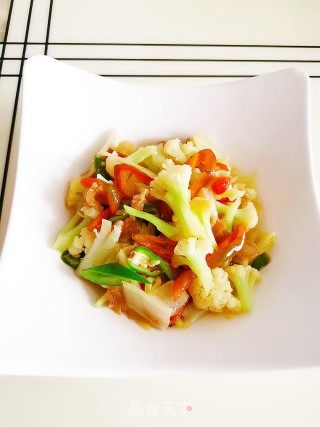 蚝油松花菜的做法步骤：12