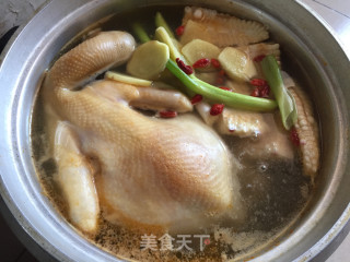 时蔬鲜鸡汤的做法步骤：12
