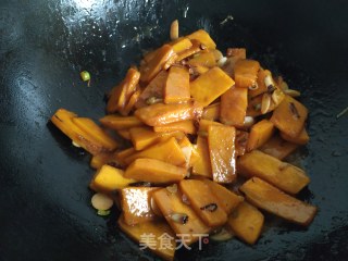 蒜香南瓜的做法步骤：8