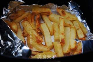 炸薯条的做法步骤：7