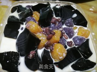 牛奶烧仙草的做法步骤：6