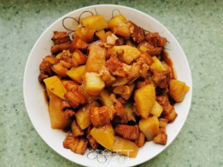 土豆红烧肉的做法步骤：13