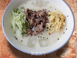 特制  豆浆冷面的做法步骤：12